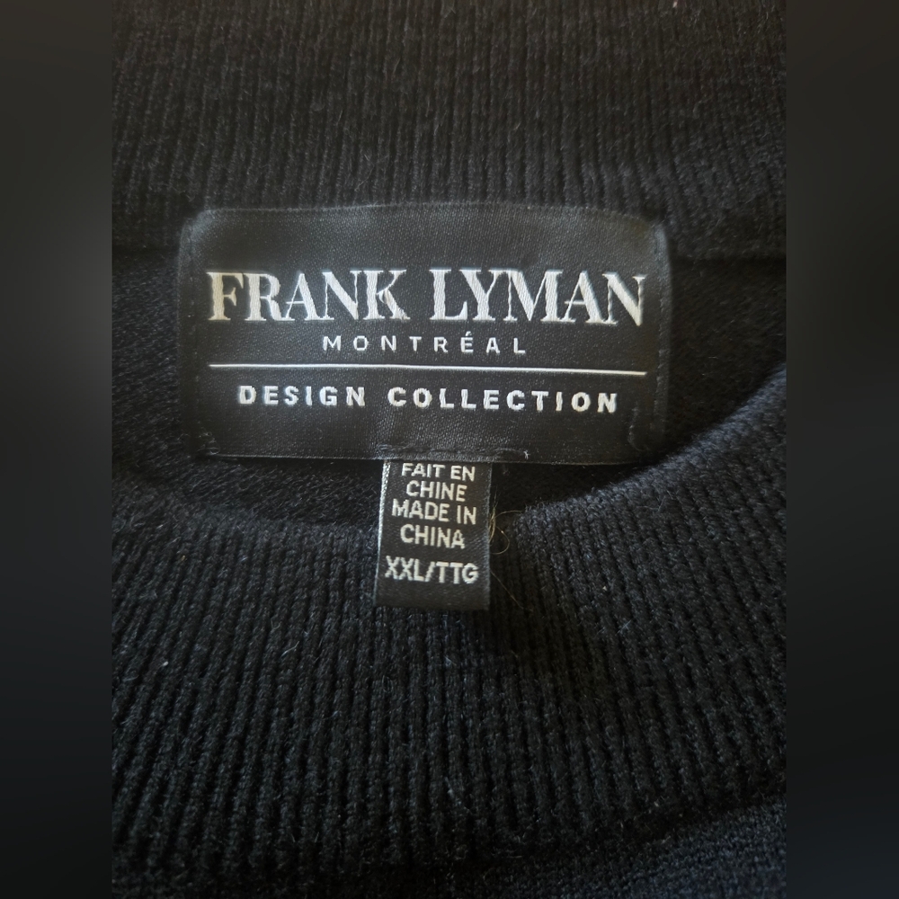 Frank Lyman Design Black Rock & Roll  Sweater - Picture 5 of 5